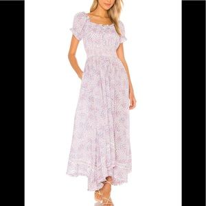 LoveShackFancy Ren Dress in Candy Heart in Petite